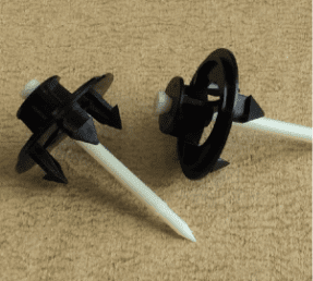 カラーと釘をセットにした狀態畫像